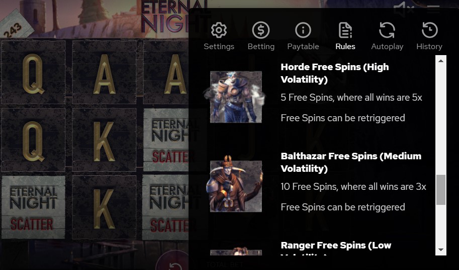 eternal night feature