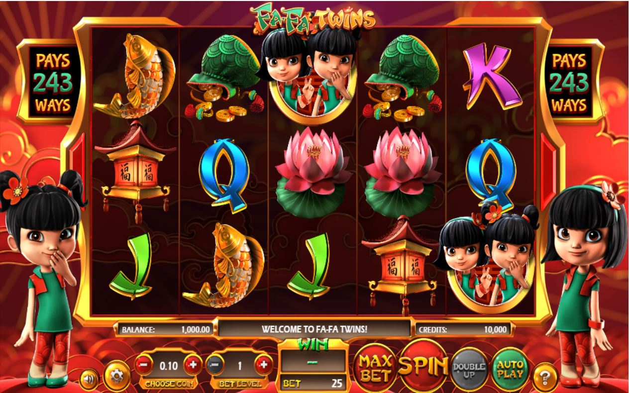 Betsoft Fa Fa Twins Slot Reels