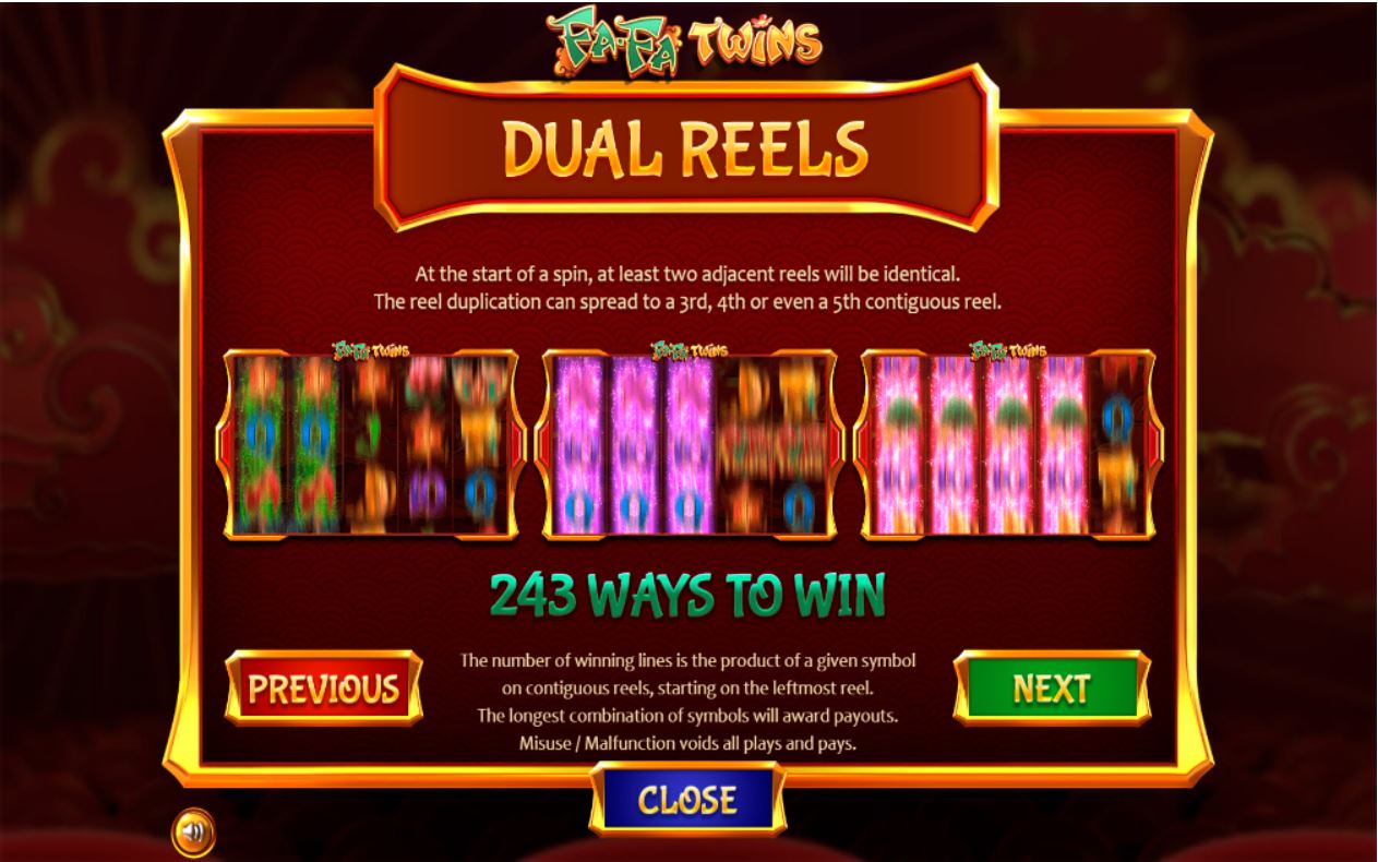 Betsoft Fa Fa Twins Slot Bonus Features