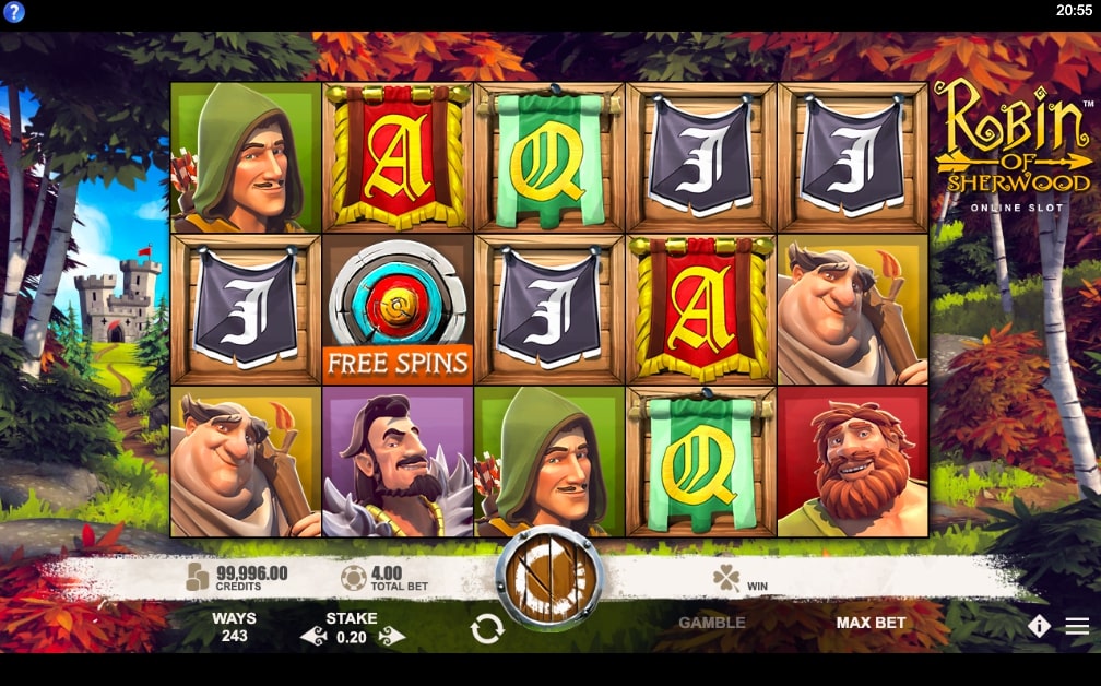 Fairytale Theme Slots Robin of Sherwood Slot Game