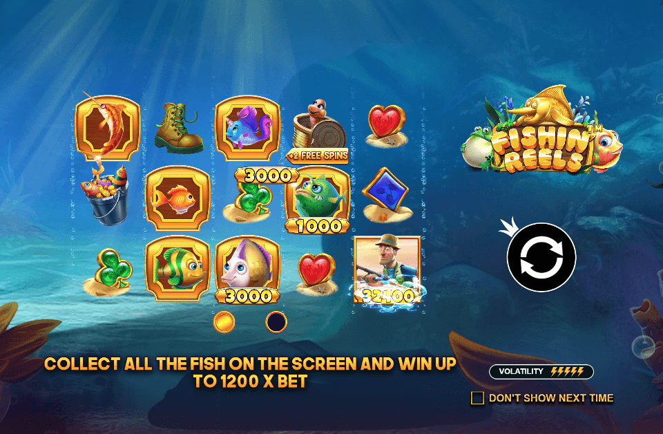 Fishin Reels Slot Review, Bonuses & Free Play (96.5 RTP)
