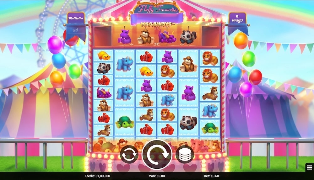 Fluffy Favourites Megaways Slot Game Eyecon