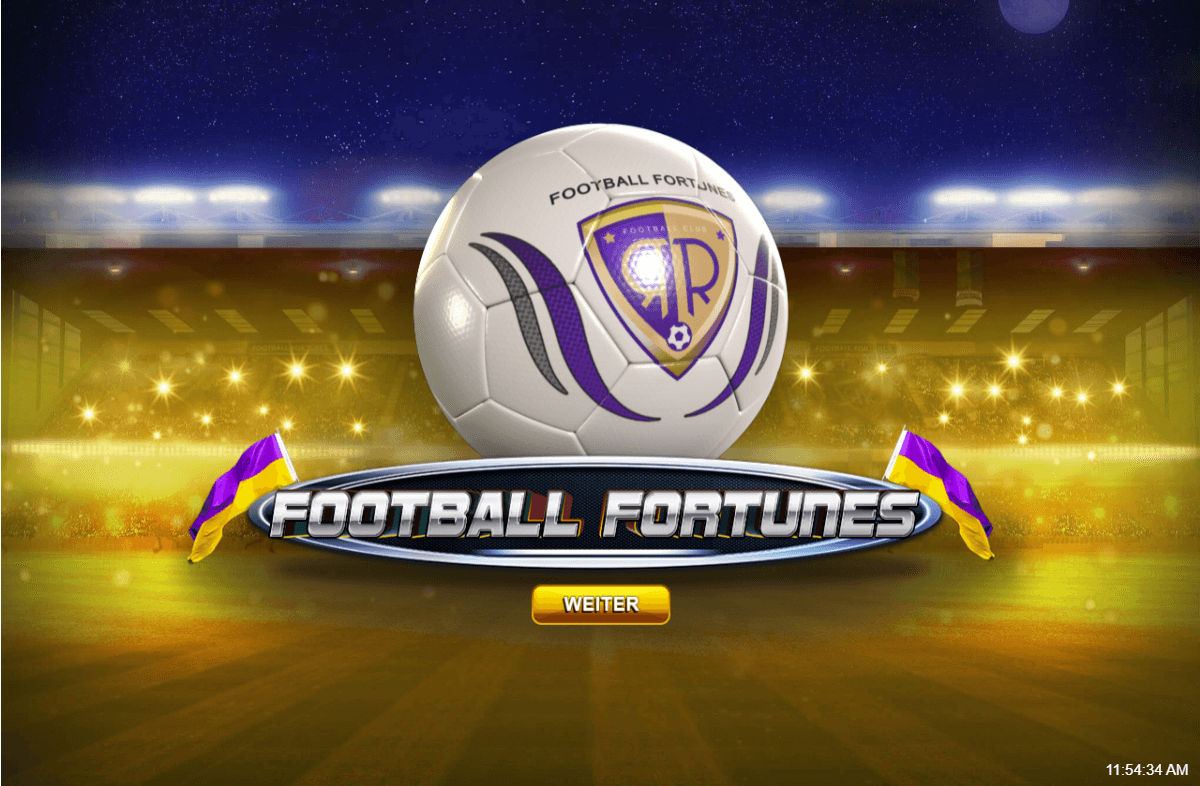 Football Fortunes Online Slot Game Intro