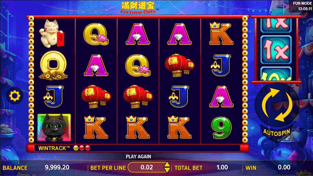 Fortune Cats Online Slot Game Reels