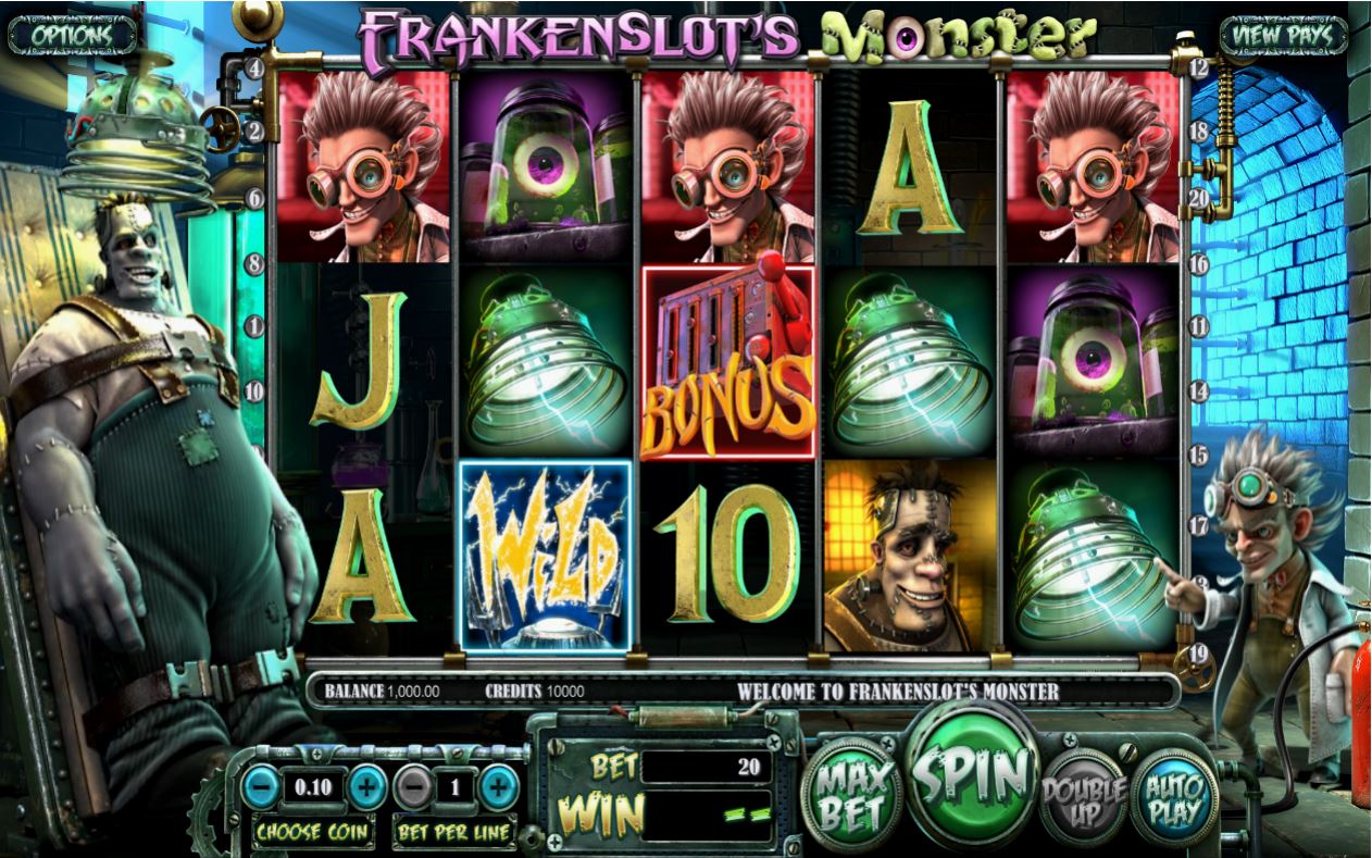 BetSoft Frankenslots Slot Reels