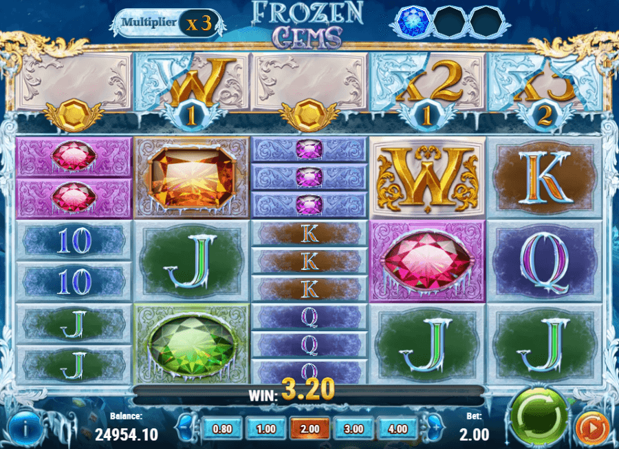 frozen gems split symbols