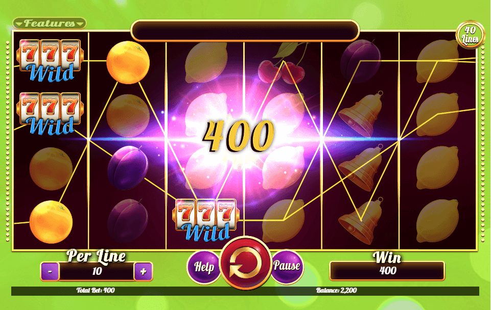  Fruits Collection 40 Online Slot Game Win