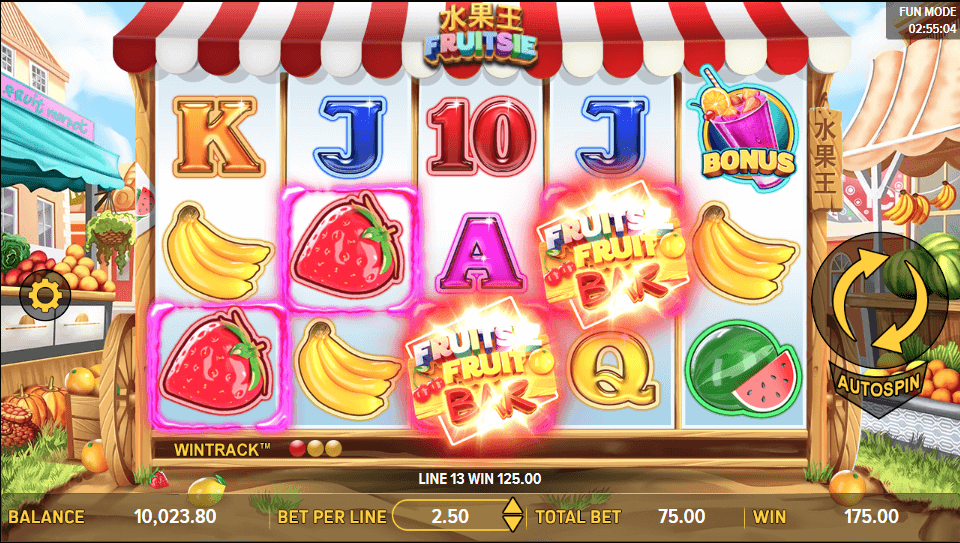 Fruitsie Slot Online Game Reels