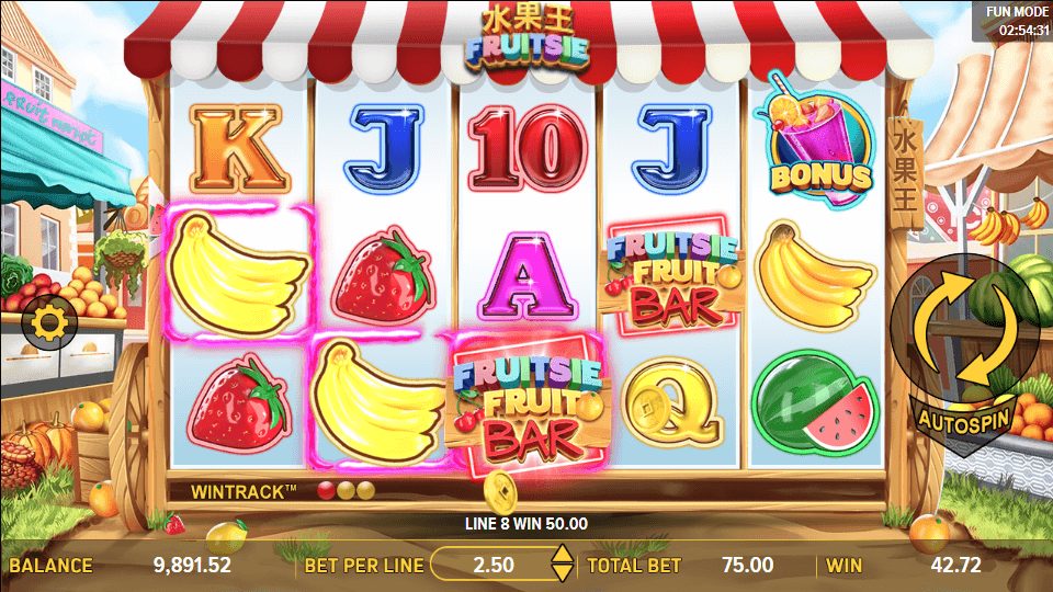 Fruitsie Slot Online Game Features