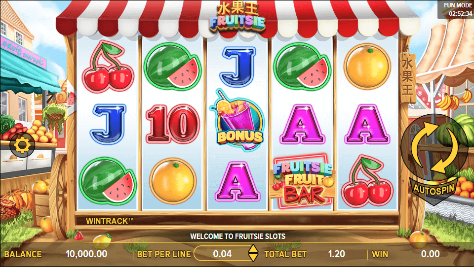 Fruitsie Slot Online Game Reels