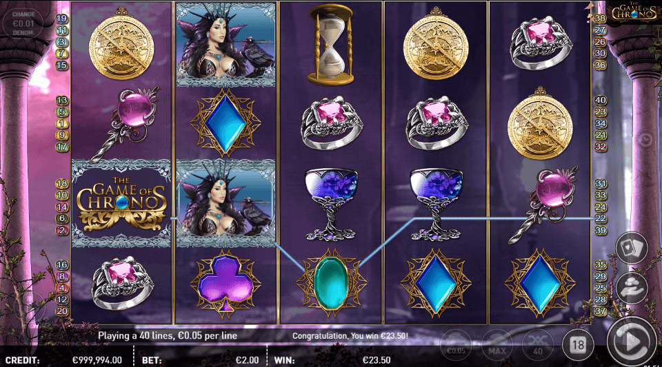 Game of Chronos Online Slot Game Features