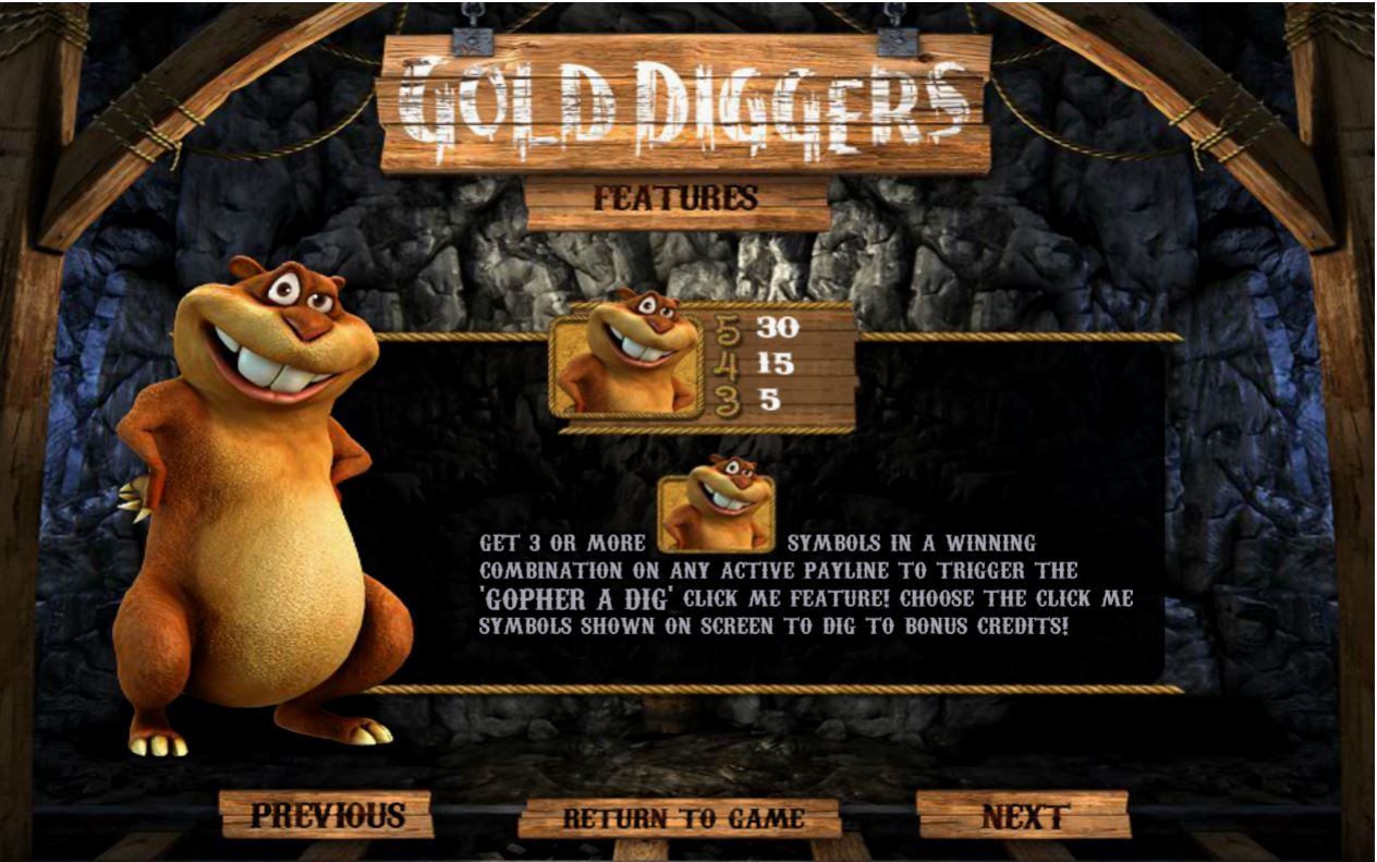 Betsoft Gold Diggers Slot Bonus Feature