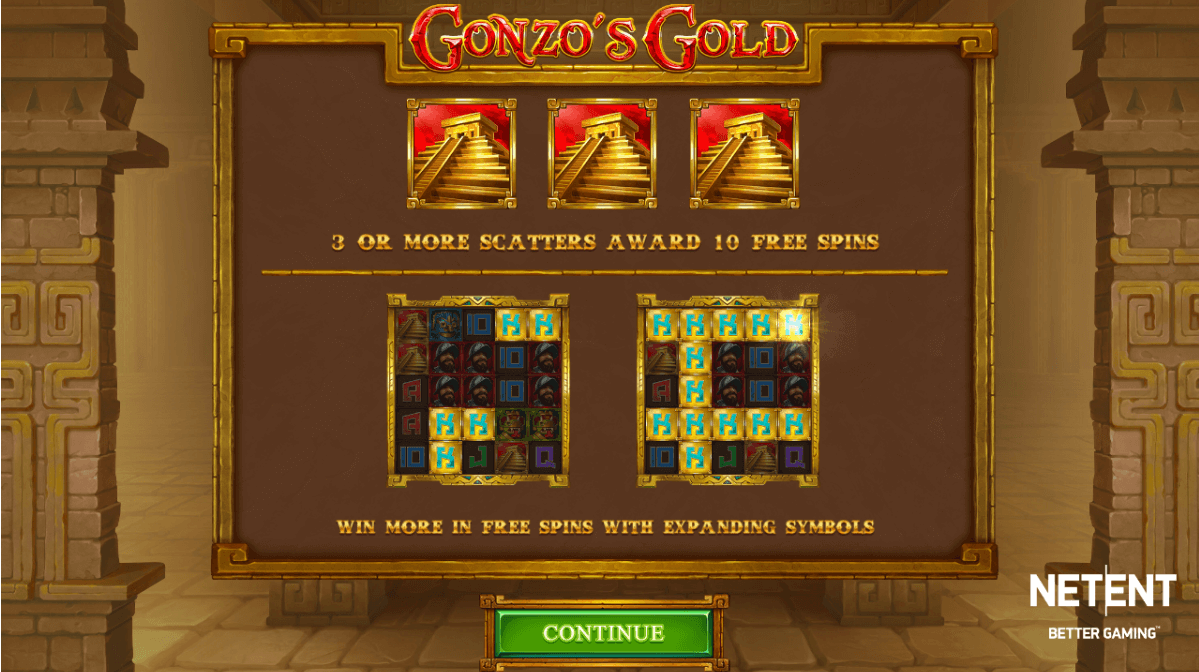gonzos gold feature