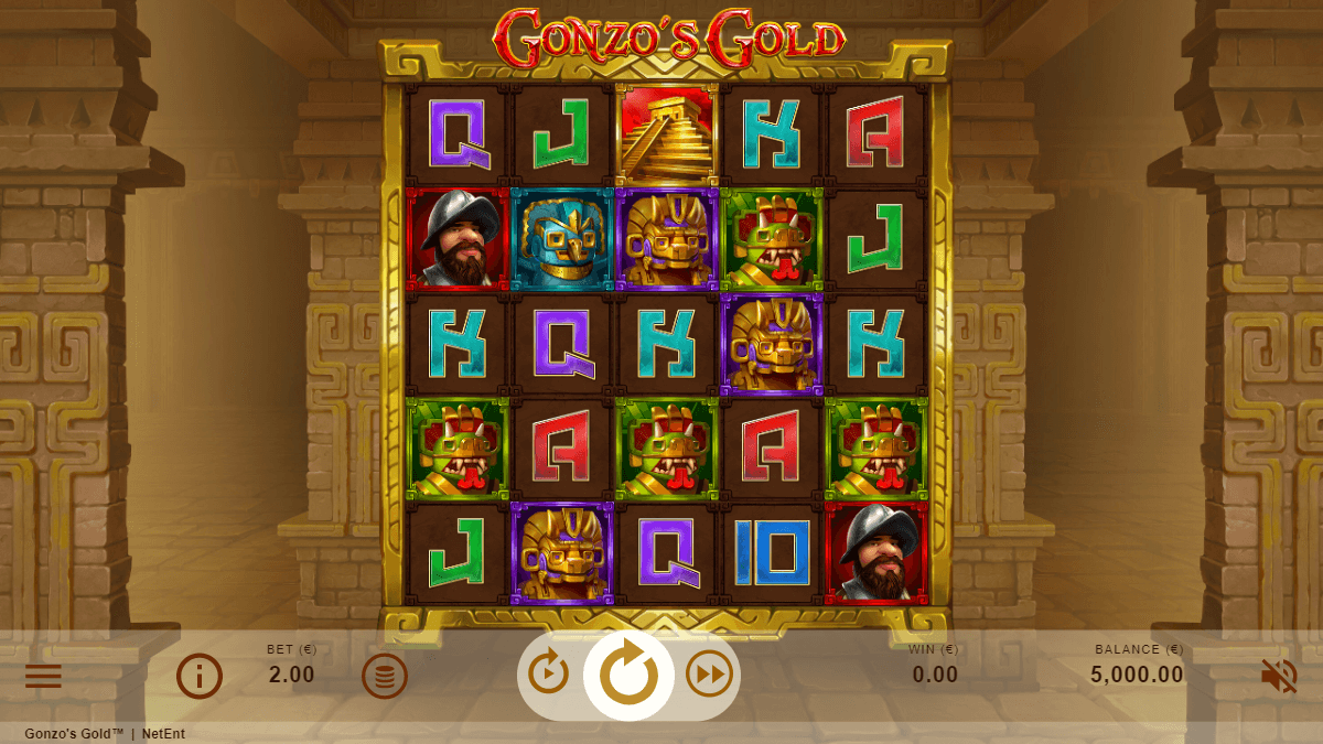 gonzos gold reels
