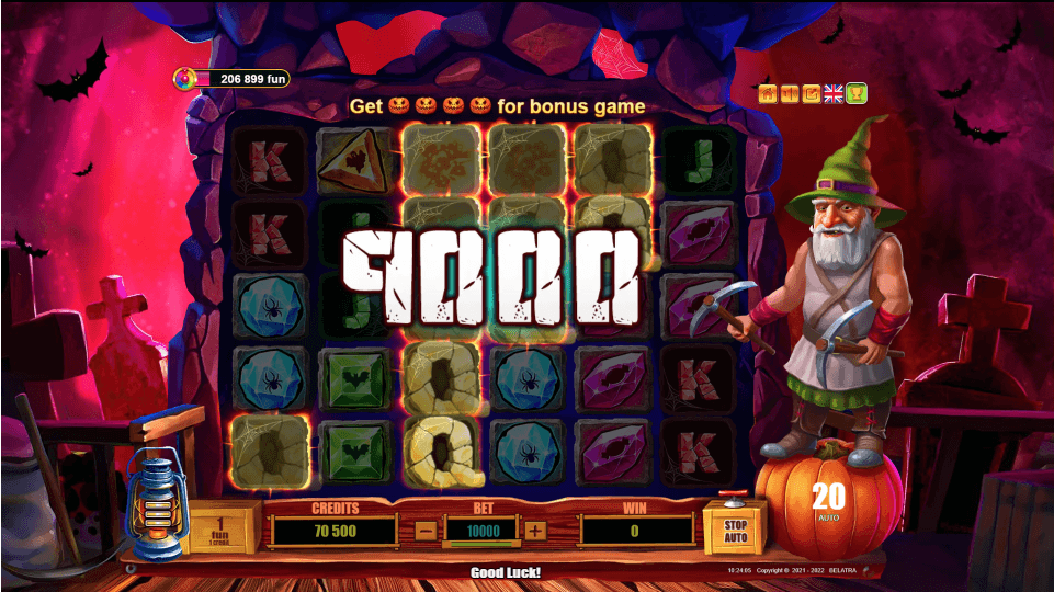 Halloween Crystals Online Slot Game Big Win