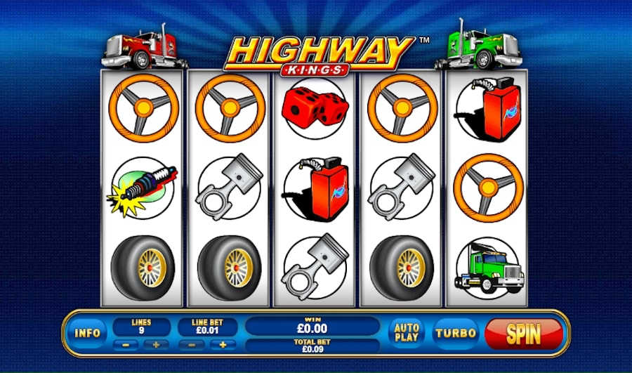 Playtech Highway Kings Slot Reels