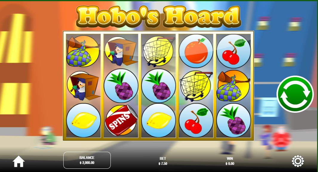 Rival Hobos Hoard Slot Reels