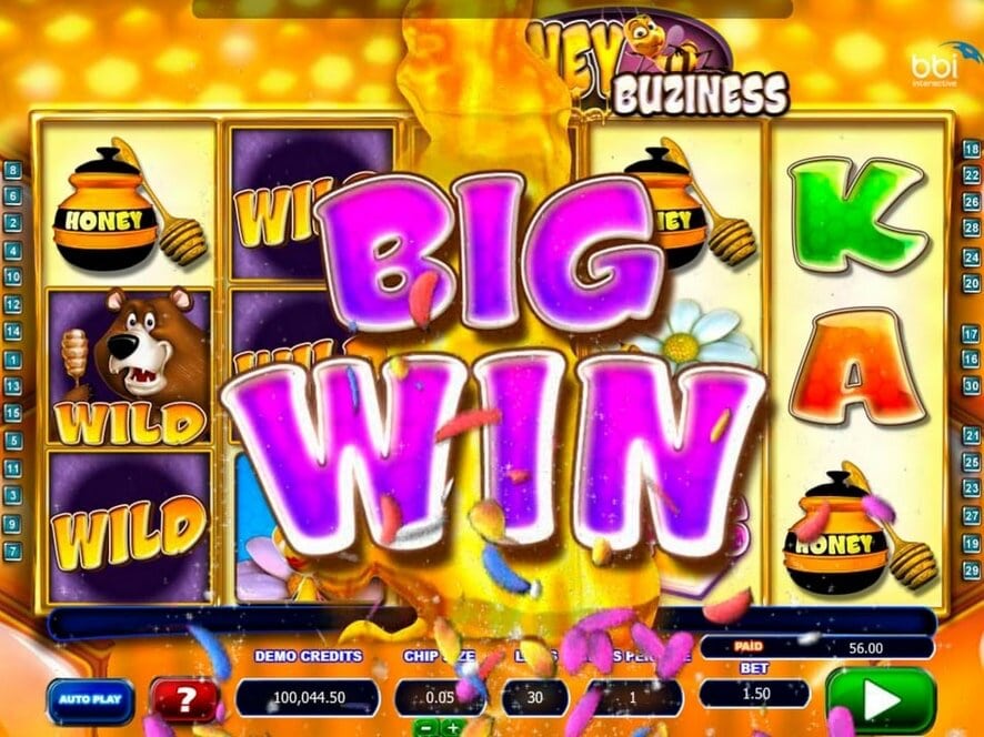 Microgaming Honey Buziness Slot Bonus Feature