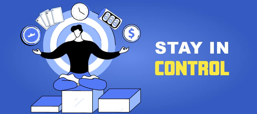 how to stay in control of gambling