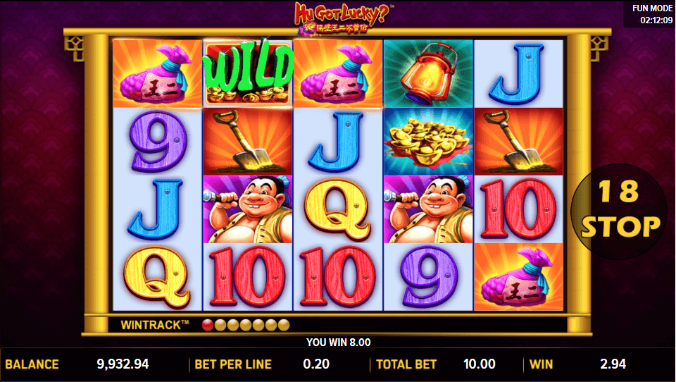 Hu Got Lucky Online Slot Game Features