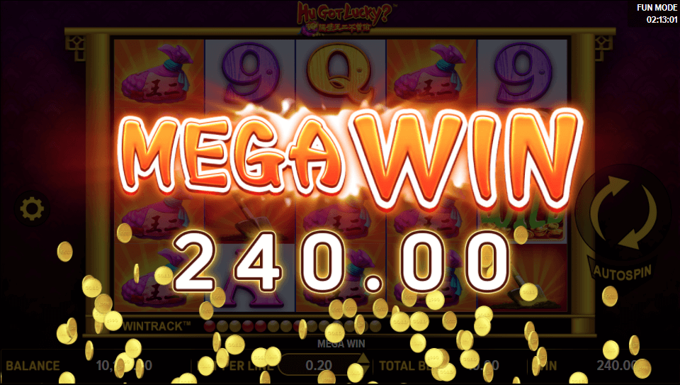 Hu Got Lucky Online Slot Game Mega Win