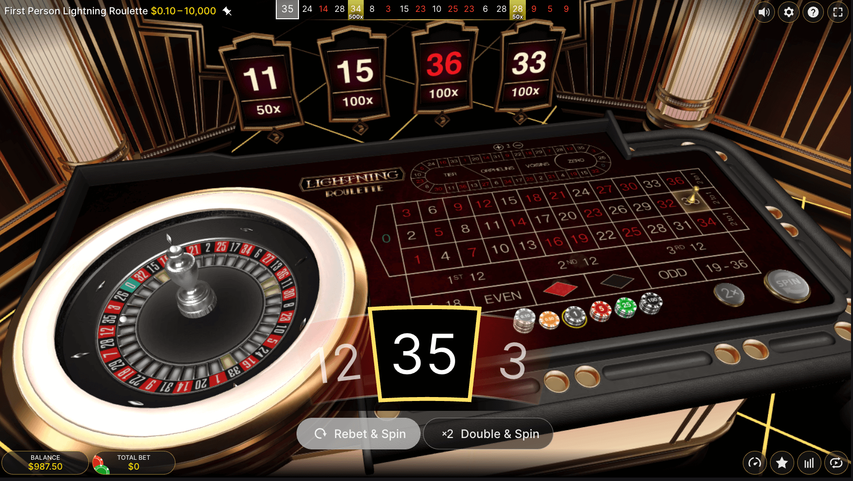 imagen disposiziun Lightning roulette