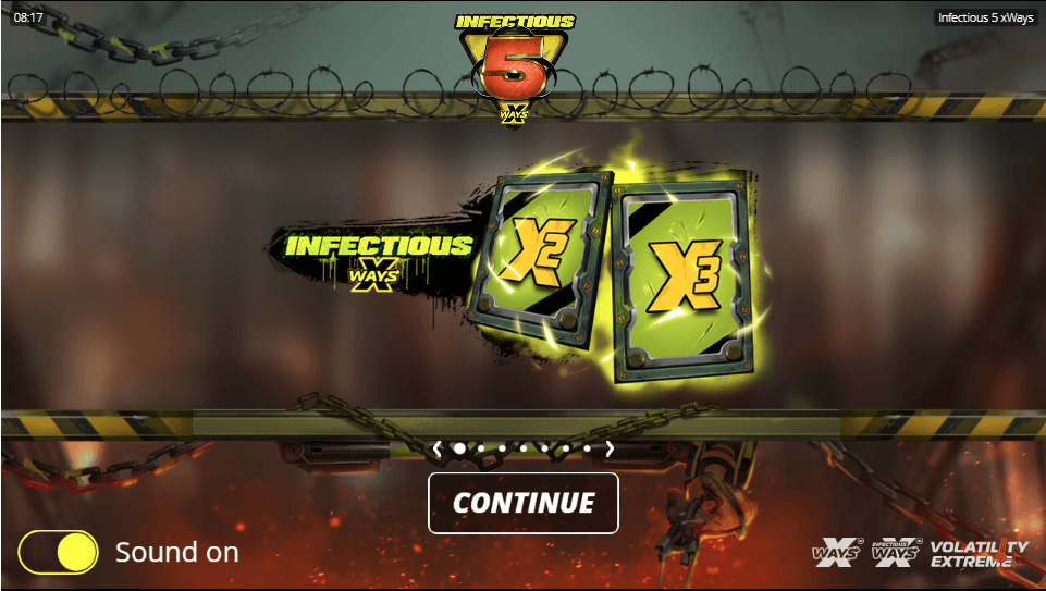 Infectious 5 xWays Online Slot Game Intro
