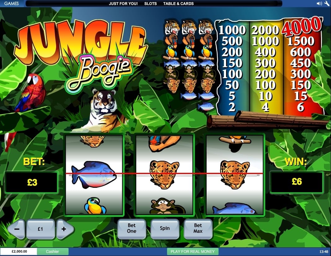 Microgaming Jungle Jim El Dorado Slot Reels
