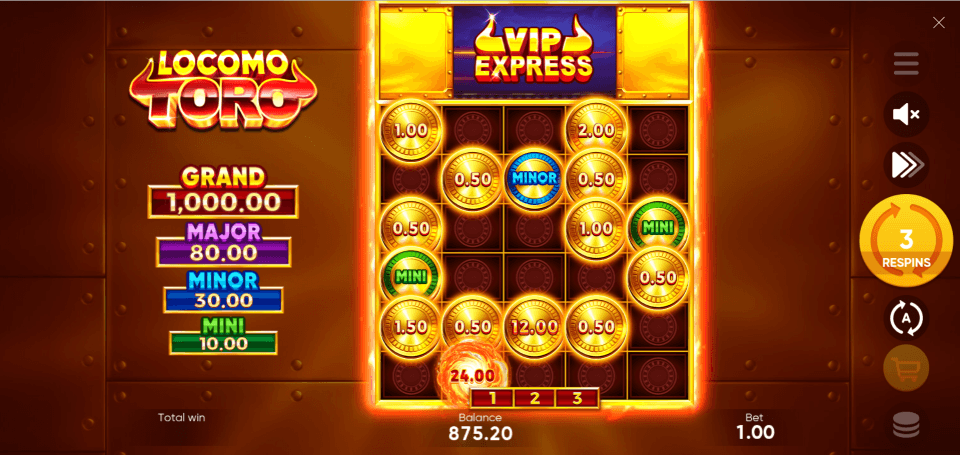 Kendoo Locomotoro Toro Bonus Unlocked Screenshot
