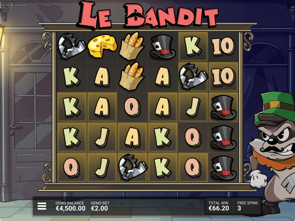 imagen de juego bonus de Le Bandit