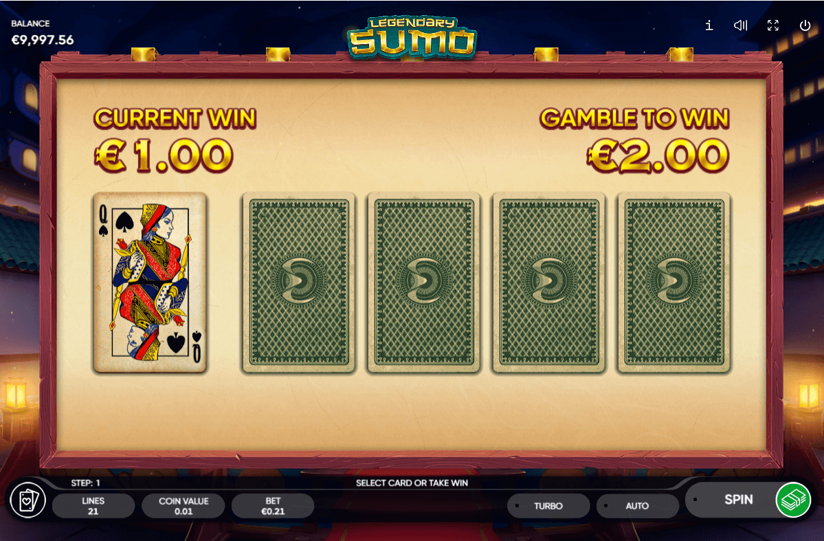 Legendary Sumo Online Slot Game Features