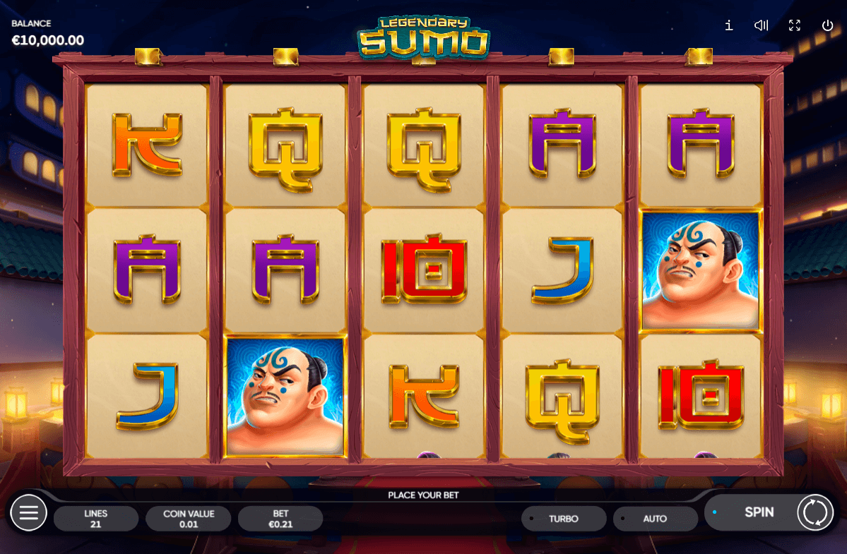 Legendary Sumo Online Slot Game Reels