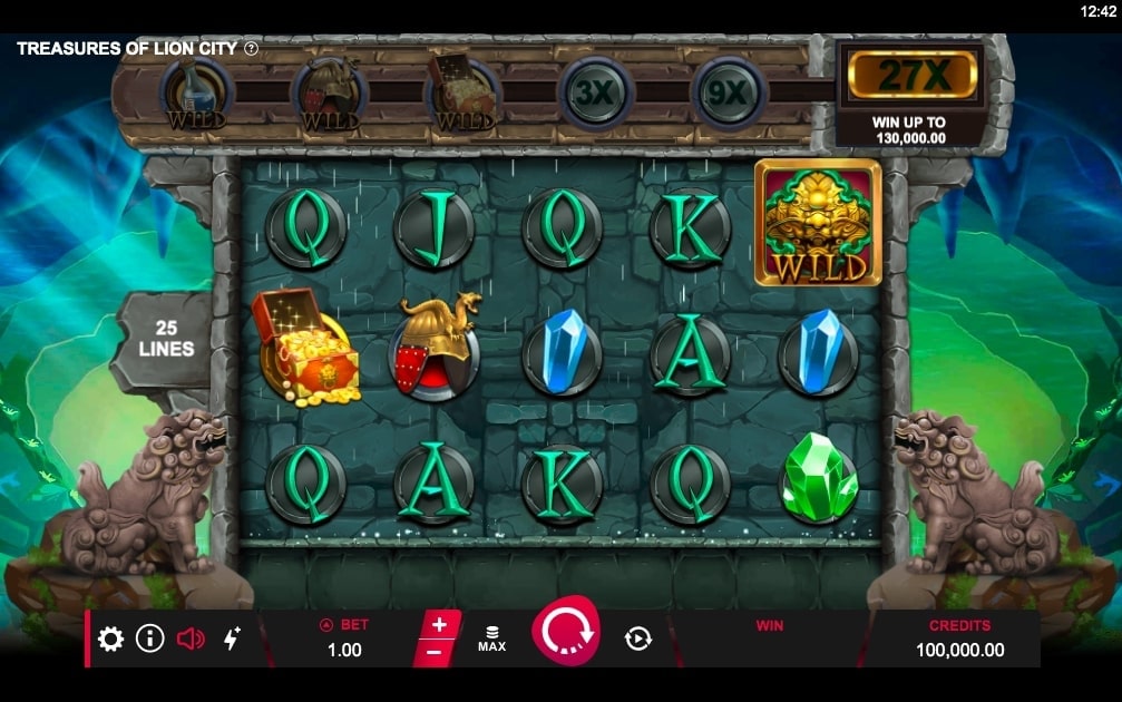 MicroGaming Treasures of Lion City Reels