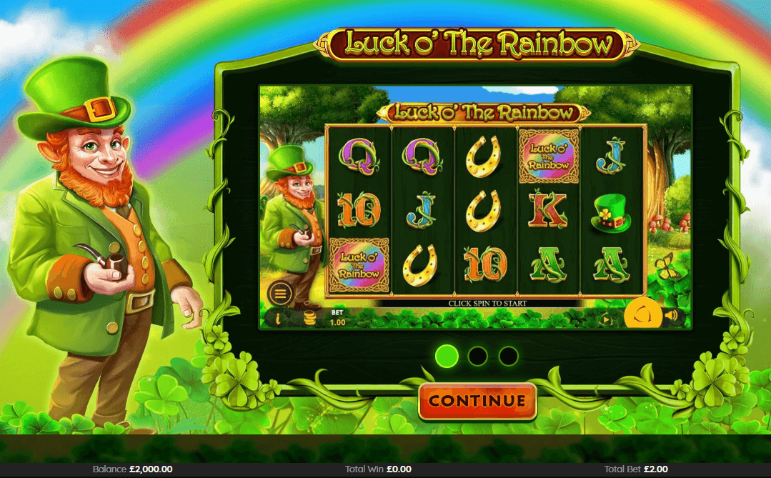 Luck O The Rainbow Online Slot Game Intro
