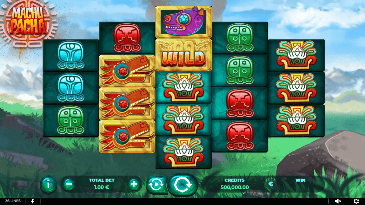 Machu Pacha Online Slot Game Reels