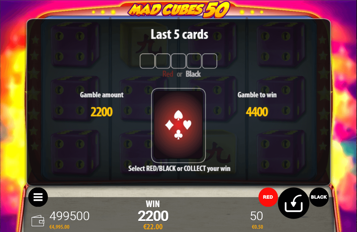 mad cubes 50 gabmle