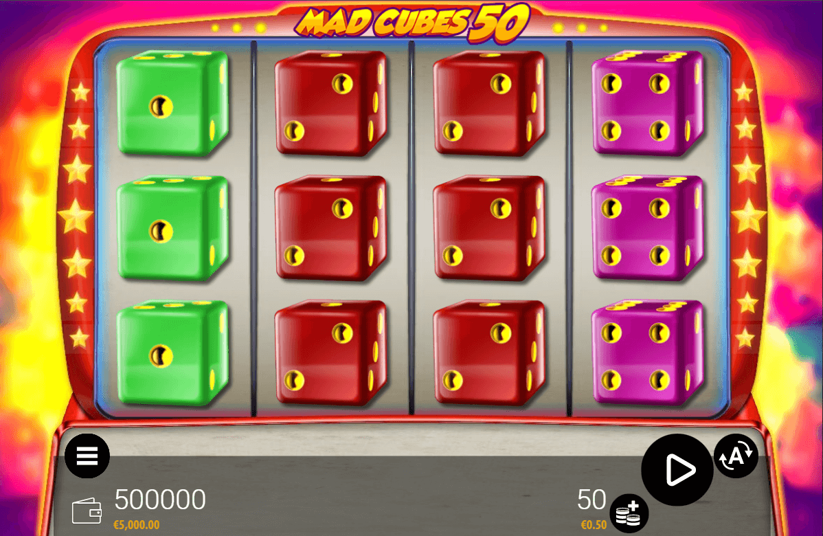 mad cubes 50 reels