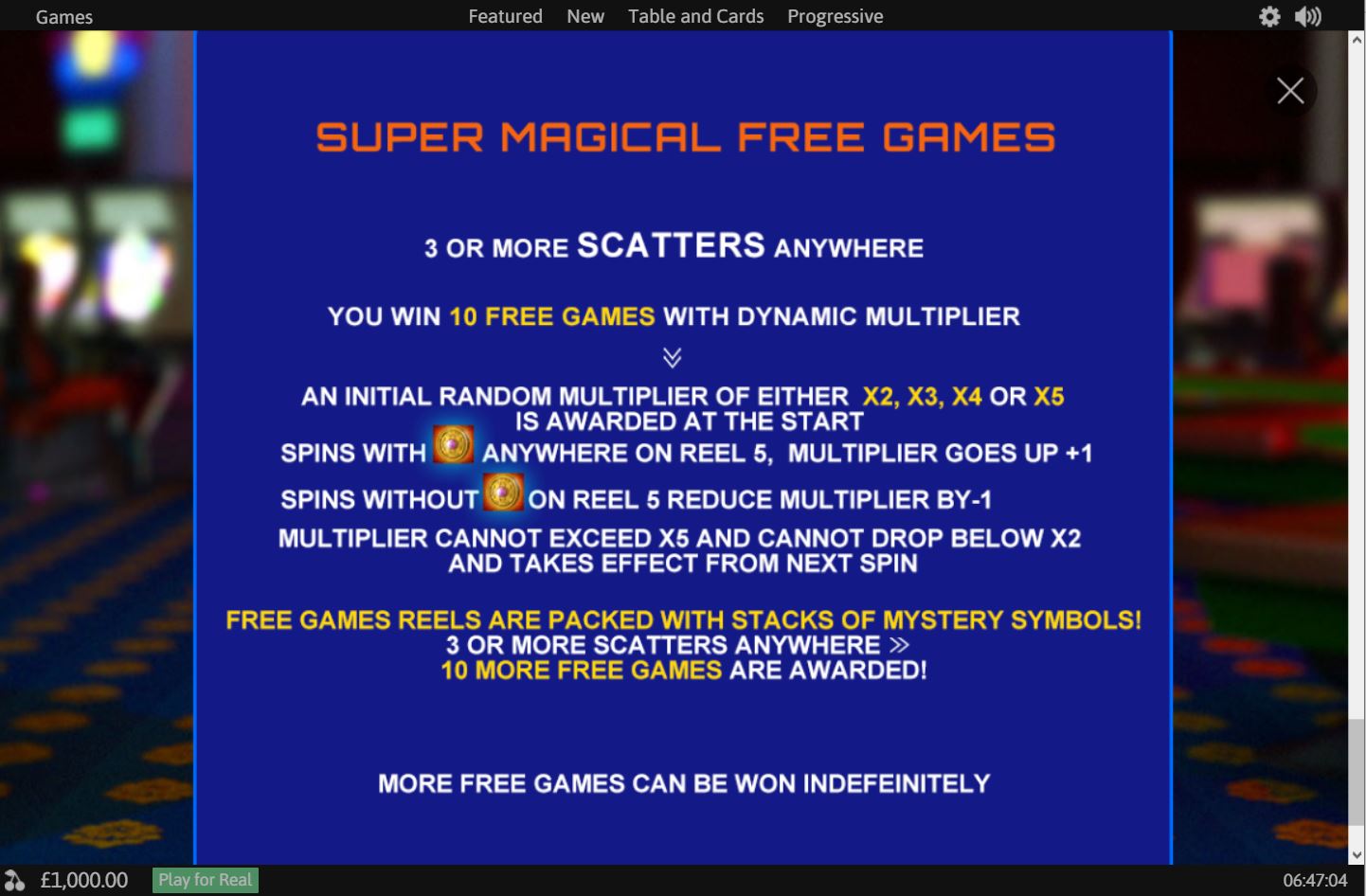 Playtech Magical Stacks Slot Bonus Feature