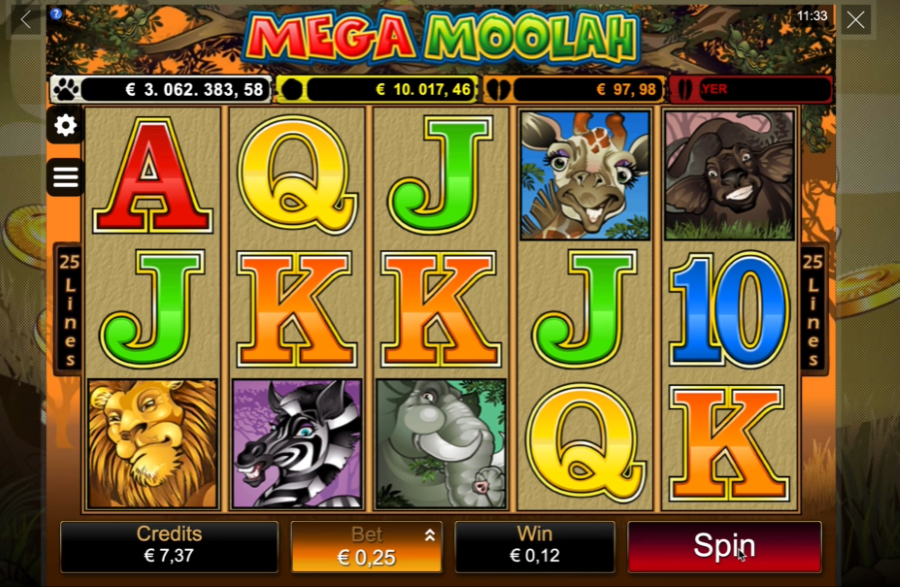 mega moolah progressive jackpot
