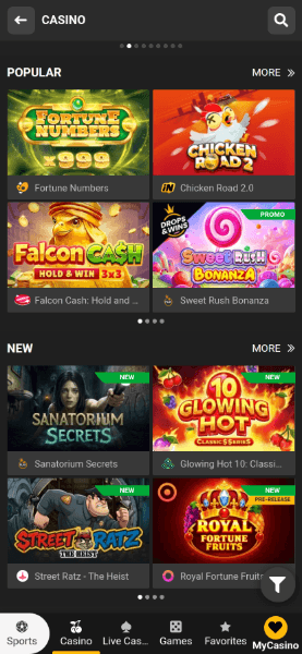 melbet casino homepage