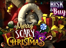 merry scary christmas icon