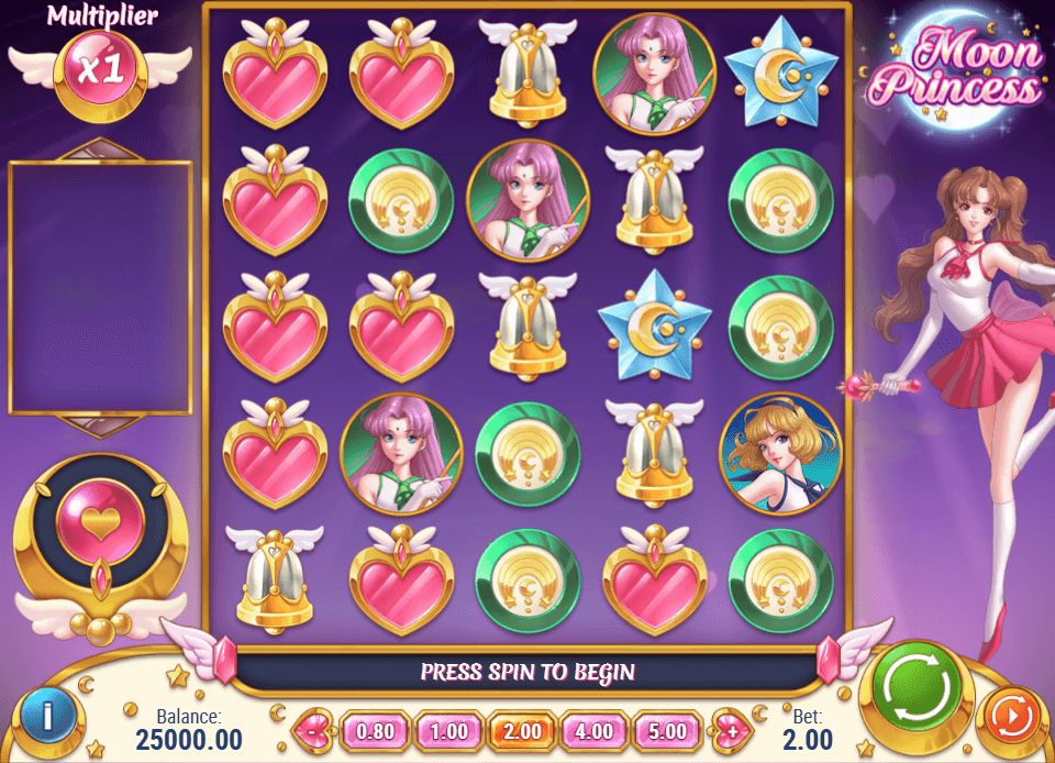 moon princess tragamonedas screenshot