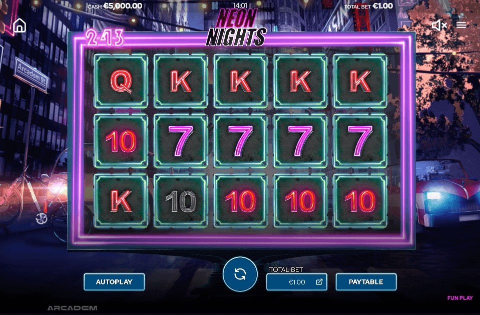 neon nights reels
