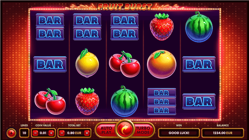 netgame fruit burst reels