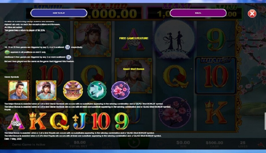 Niulang and Zhinu Online Slot Game Features