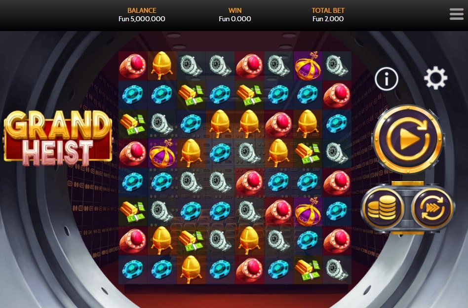 Machine à sous Grand Heist de OneTouch Gaming