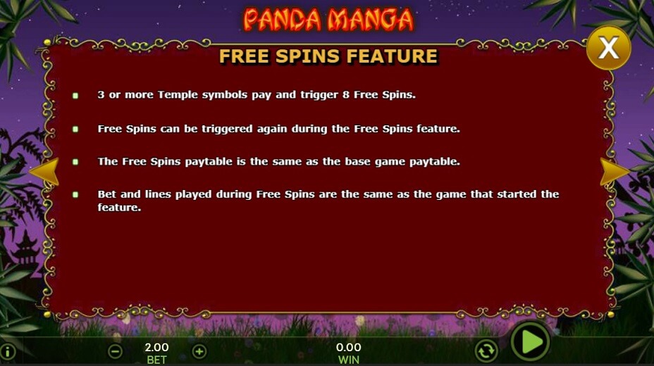 panda manga features