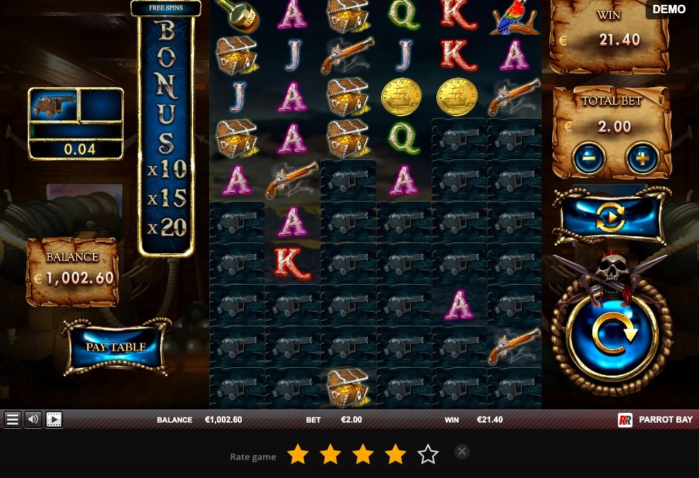 Parrot Bay Slot Game