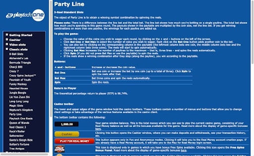 Playtech_PartyLine_Paytable