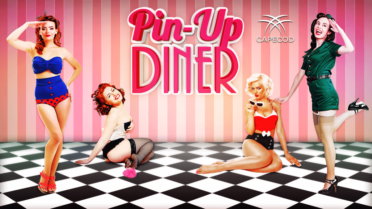 pin up diner logo